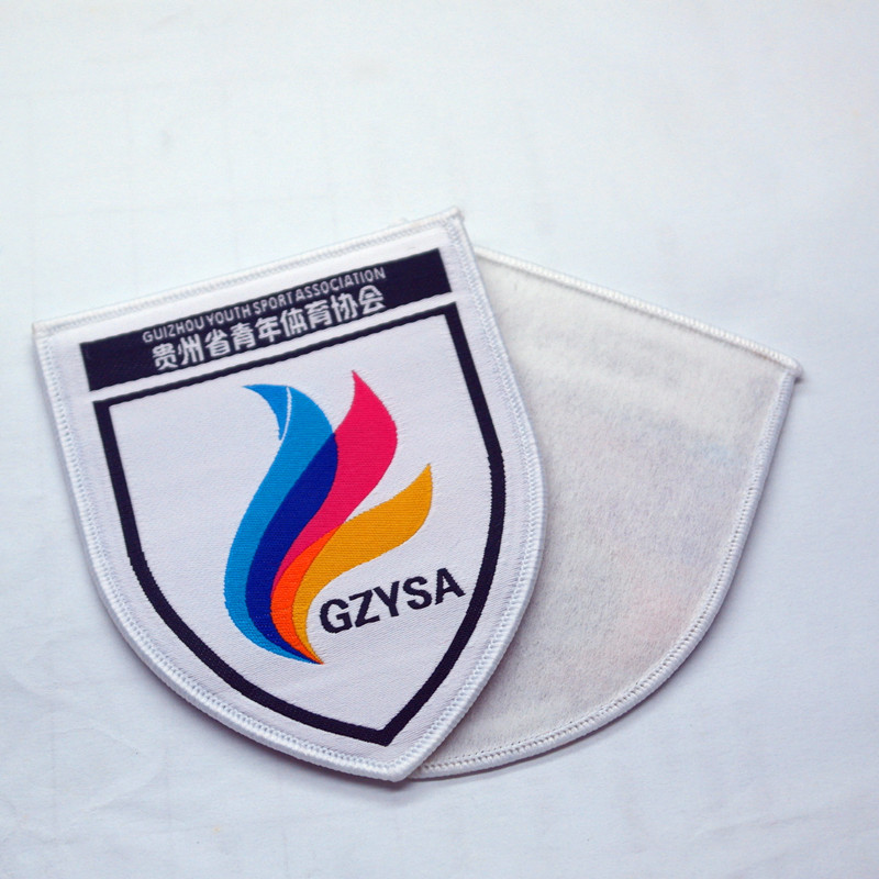 British style school uniform sportswear overalls lock edge weaving belt pin lock edge mark shaped irregular weaving