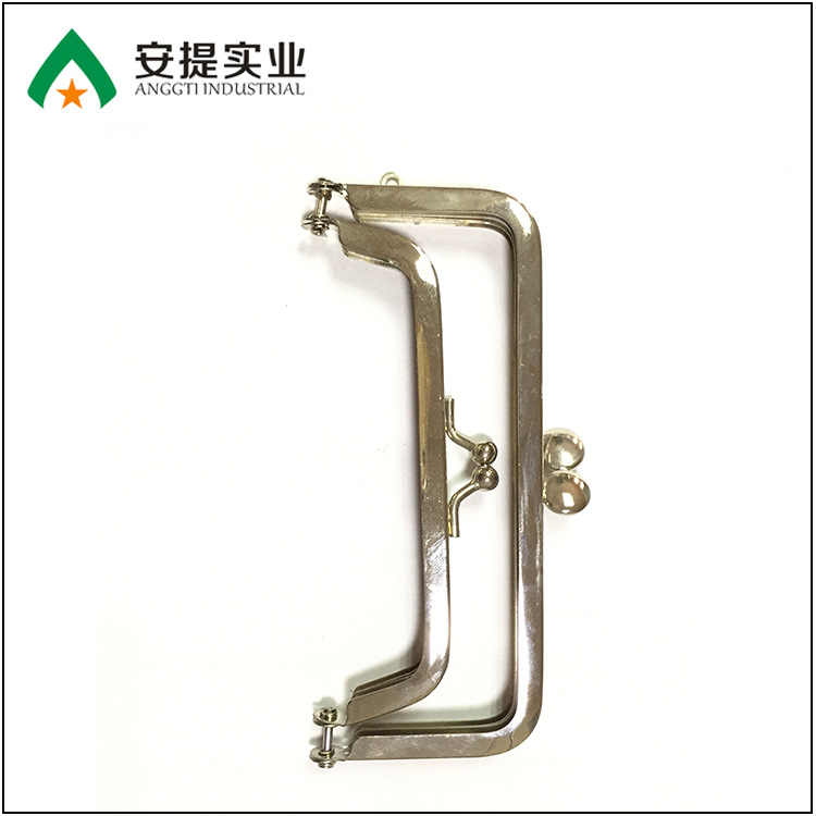 厂家供应 晚宴包口金 圆角字母铰 包包手袋夹 电镀各种颜色箱包