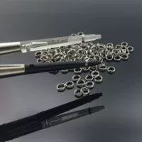 GOODARTS [ Knight Darts O- кольцо пружинное кольцо маленькое железное кольцо защита дарт крыло 50 штук 3 г]