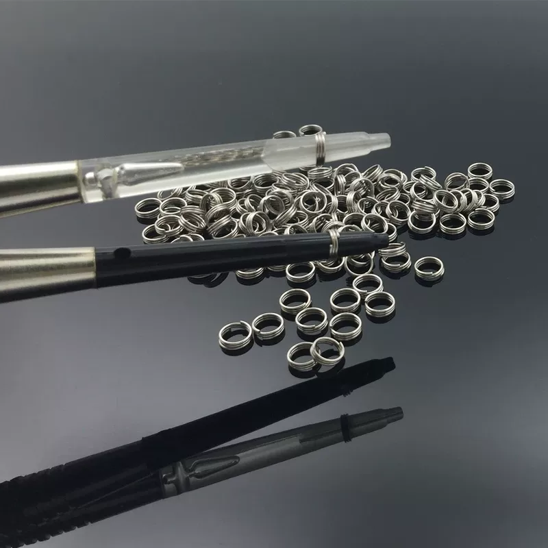 GOODARTS [ Knight Darts O- кольцо пружинное кольцо маленькое железное кольцо защита дарт крыло 50 штук 3 г]