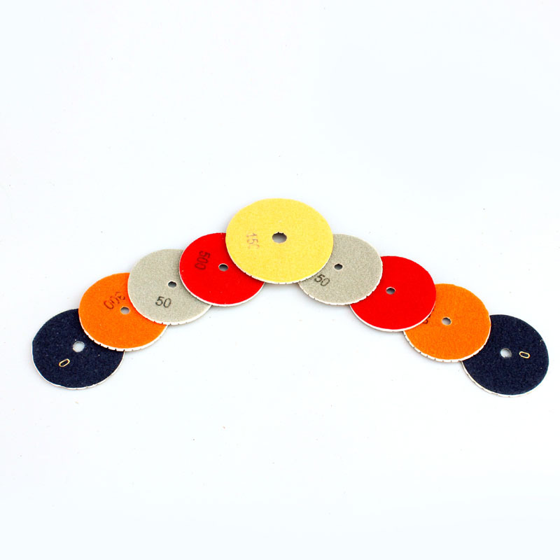 源头厂货 磨光机用打磨抛光大理石80-125金刚石软磨片水磨片