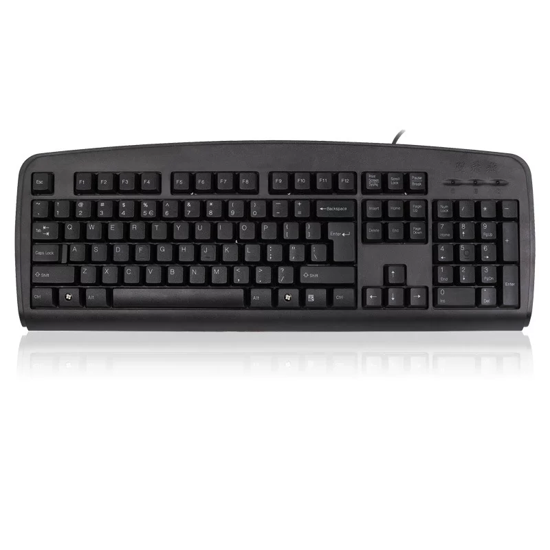 双飞燕 KB-8 office home game cable keyboard USB interface double flying swallow keyboard