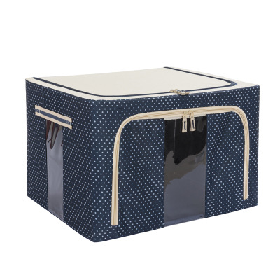 网红爆款牛津布66L整理箱收纳箱玩具衣服储物箱厂家批发