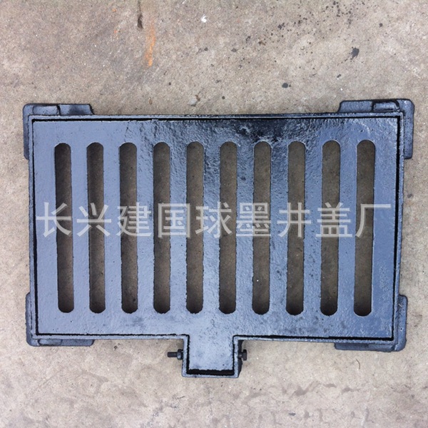 铸铁井盖 新品力荐球墨雨水箅子可定 制生产 排水沟盖板厂家供应