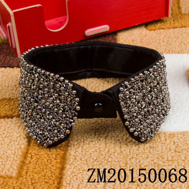 韩国秋古水晶水钻假领子 秋天可爱玻璃假领/衣领/表演装饰