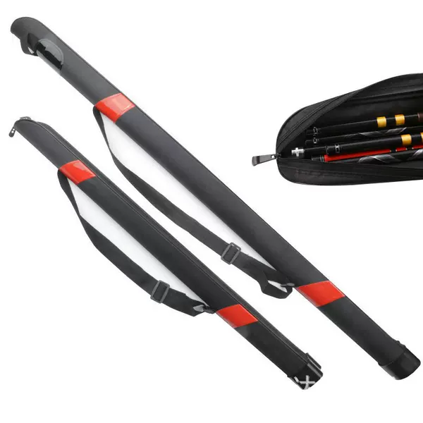 Manufacturer Wholesale Nylon Waterproof Stream Fishing Rod Bag and Fishing Rod Bag for Platform Fishing