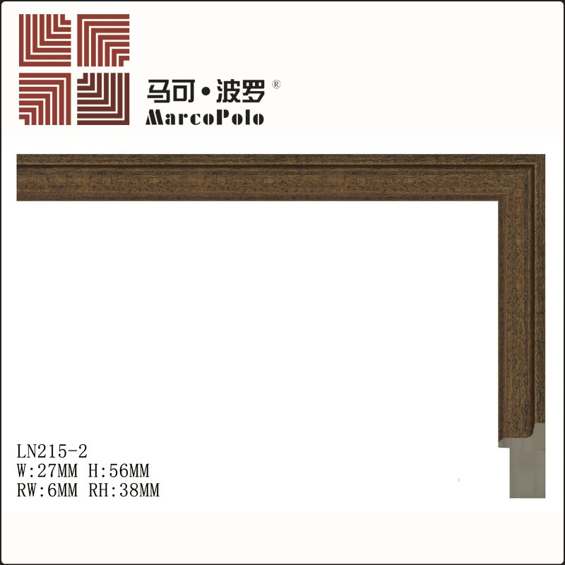 Китайский стиль solid wood резная лакированная линейная рама LN215 натуральная декоративная рамка линии