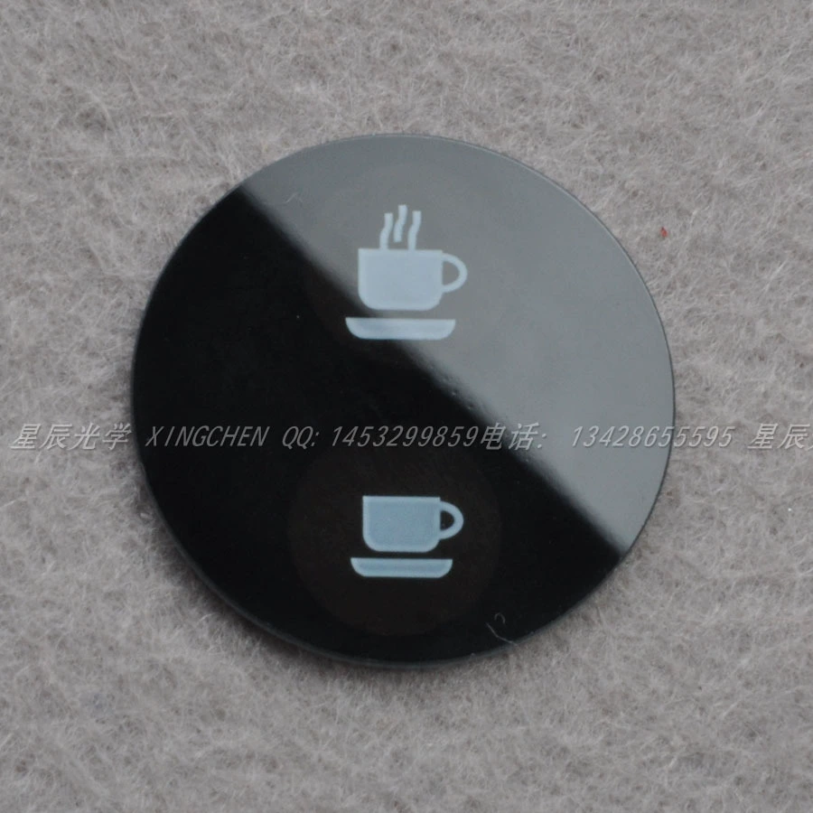 Распознавание лица стеклянная панель на заказ черный шелкография закаленное стекло панели кодовый замок стеклянная панель на заказ