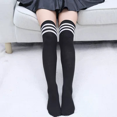 Knee socks for elementary school students, Japanese football skateboard, Korean style, mid-length