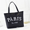 Cartoon capacious one-shoulder bag, shopping bag, Korean style