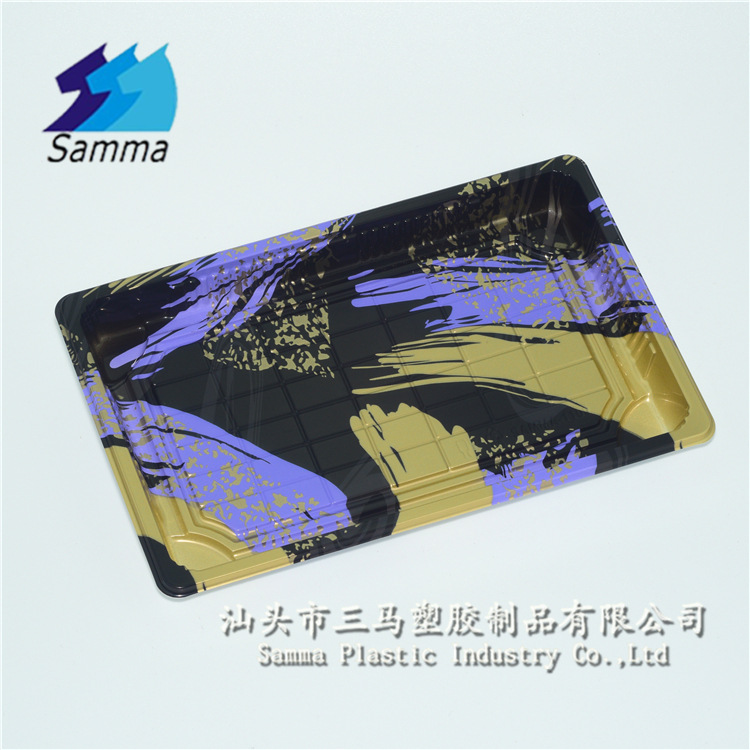 Samma-1109FA蓝金系列寿司盒 400套一箱