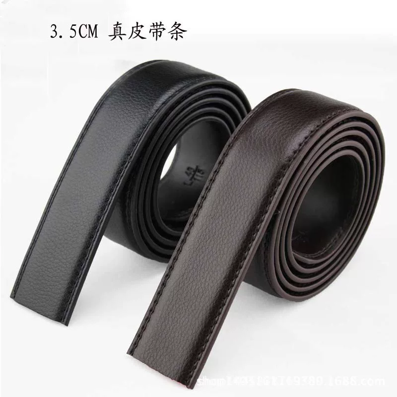 Leather belt, genuine leather, 3.0cm, 3.5cm