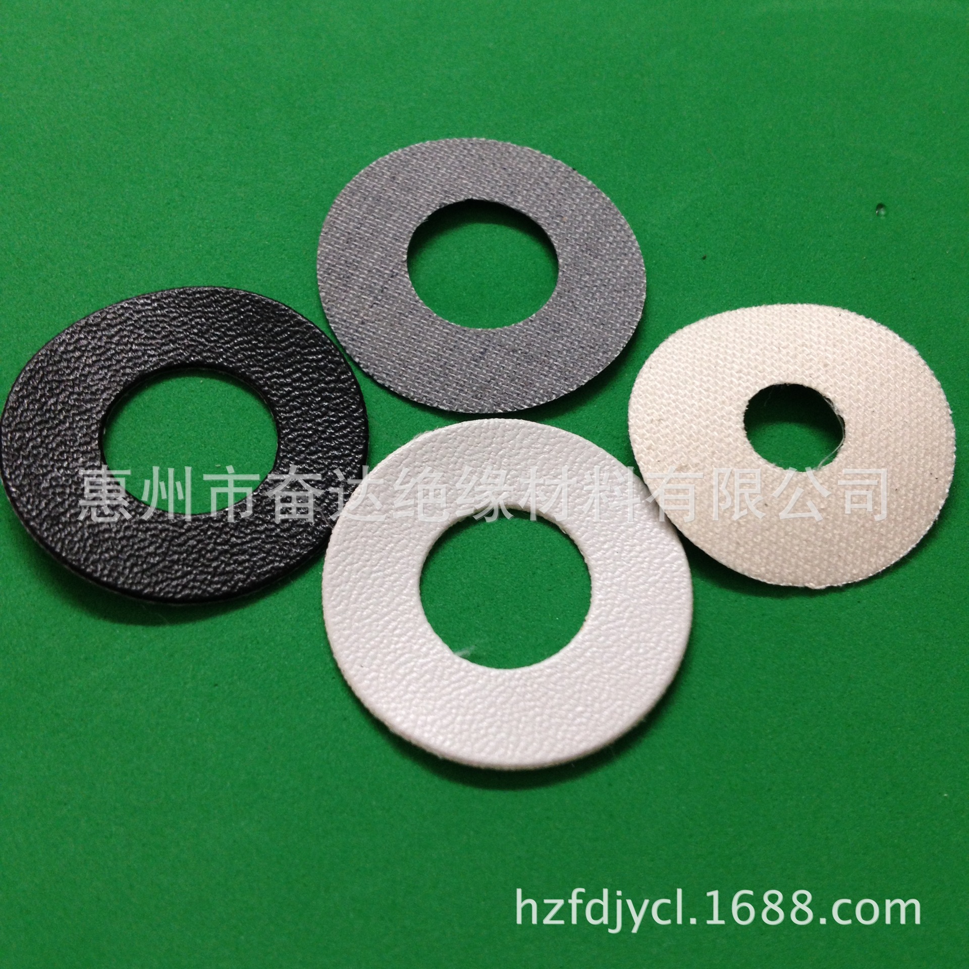 厂家定 制 黑白色皮垫圈 皮革垫片 皮革介子