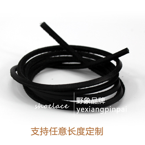 Elefante salvaje zapatos de piel de vaca Correa guisantes zapatos de cuero precioso vela zapatos de cuero cuerda Martin botas militares botas de color blanco y negro cordones Casuales