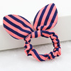 Rabbit ear hair circles Bowbon hair rope Korean hair accessories wholesale Korean version of cute hot -selling playful waves nod flowers