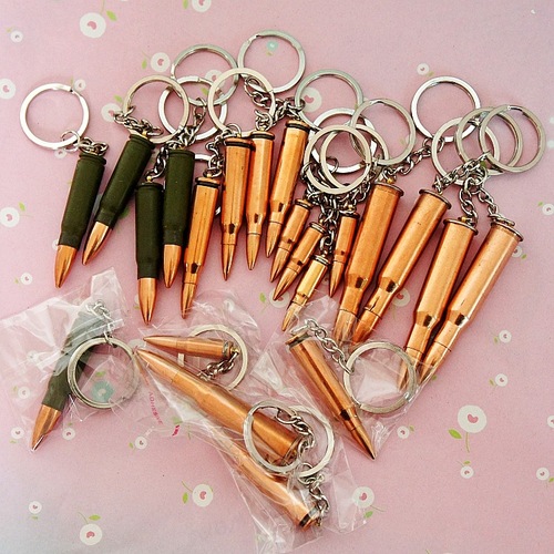 Metal alloy keychain bell ear spoon Big Ben Oriental Pearl Tower Dutch windmill Guangzhou Tower keychain