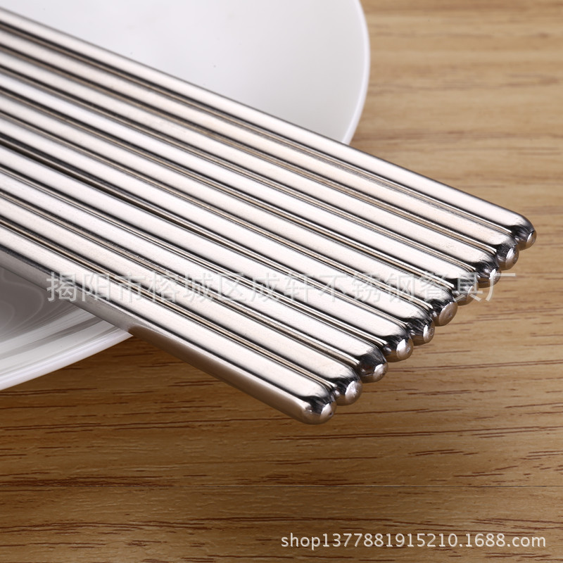 Suministro de acero inoxidable no magnético 6,5 cm 19 larga rueda de cáñamo cuerpo ligero hilo cuadrado simple y doble palillos desnudos