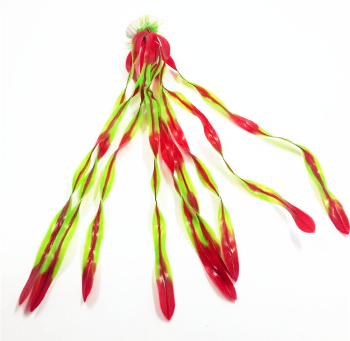 Simulación de acuario plantas acuáticas de América del Norte pecera paisaje decoraciones de acuario peces falsos hierba submarina tira fina agua algas hierba