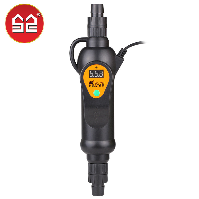 Factory direct cylinder external heater heating rod digital constant temperature display filter barrel specially equipped with EH series