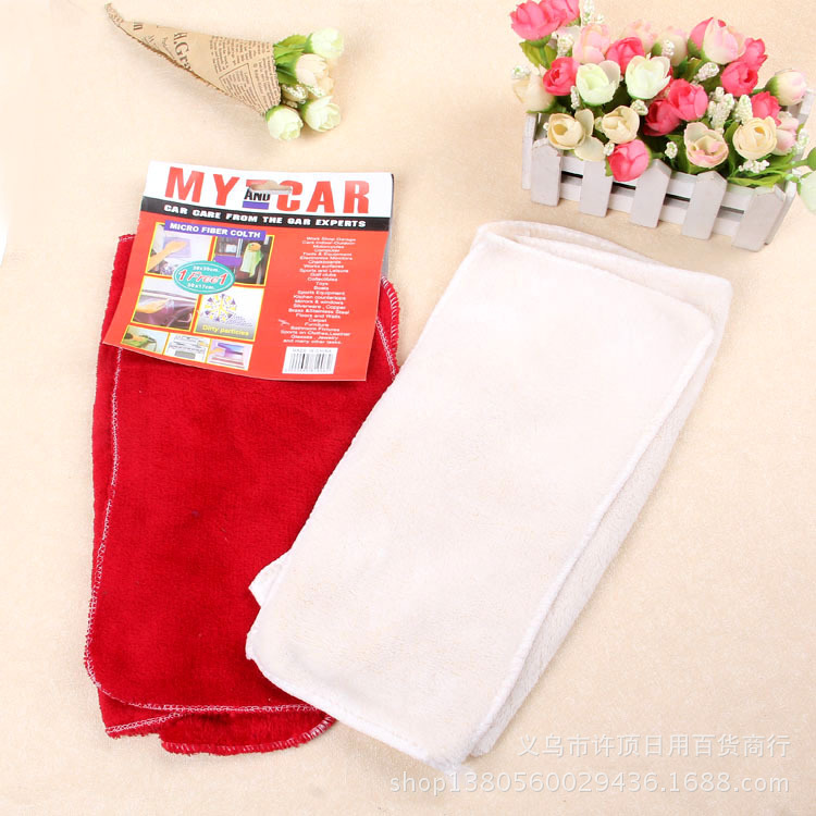 Thickened rag household cleaning kitchen hand washing water absorbing housekeeping cleaning floor cleaning table gray lint-free oil-free