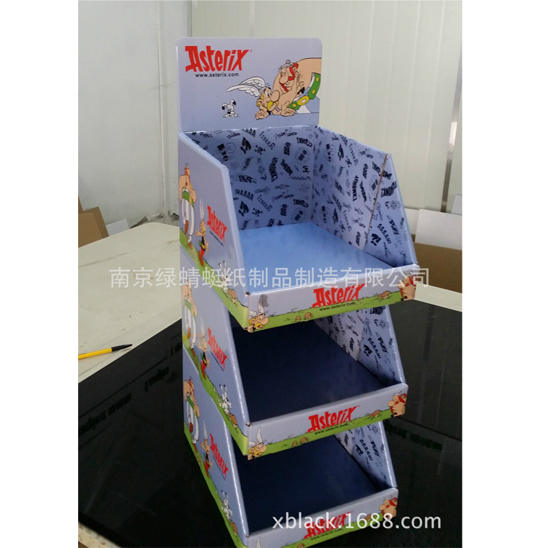 厂家专业批发批发各种纸展示架 PDQ纸展示盒
