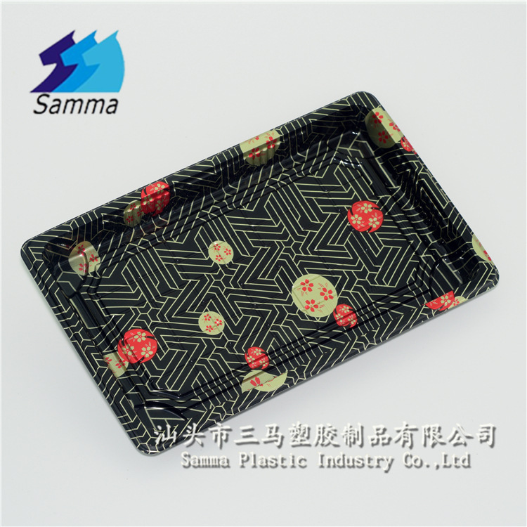Samma-1109B华纹日式寿司包装盒,日本寿司盒400套一箱