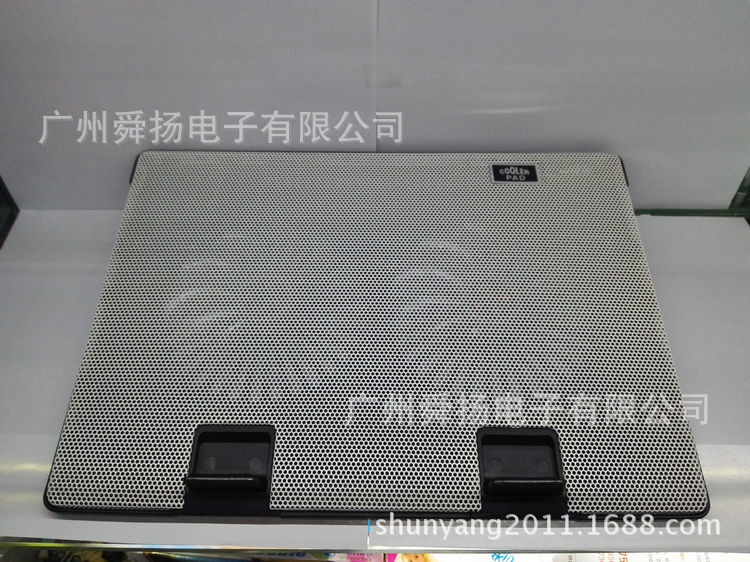 Suministro de Venta caliente nuevo radiador portátil ultrafino base de refrigeración radiador portátil de doble ventilador