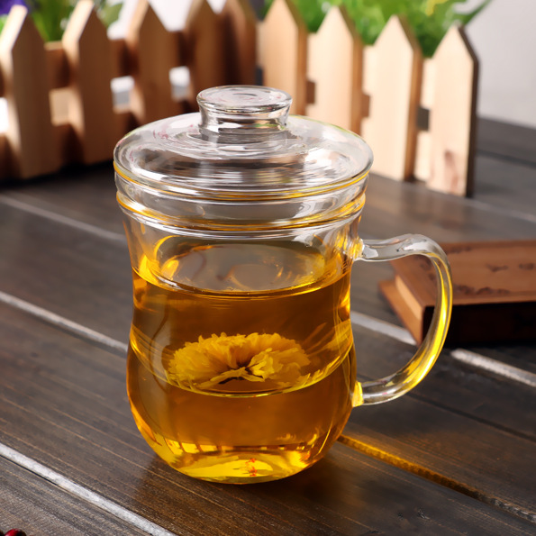 Glass tea cup