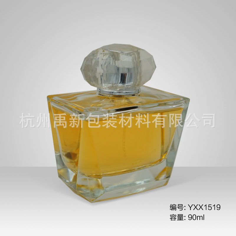 90ml喷雾瓶 香水瓶 玻璃瓶 YXX1519 玻璃香水瓶喷头盖子