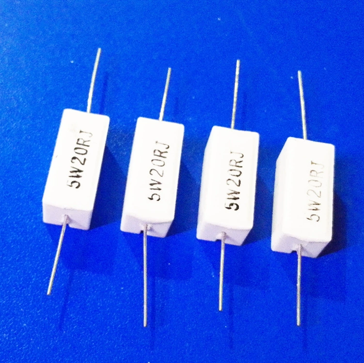 Фабричная продажа оригинальный цемент сопротивление мощность нагрузка SQP 5W 20RJ