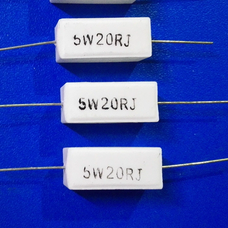 Фабричная продажа оригинальный цемент сопротивление мощность нагрузка SQP 5W 20RJ
