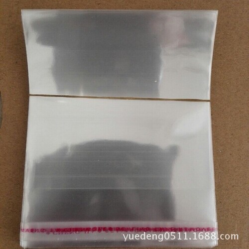 Self-adhesive OPP adhesive bags, clothing packaging bags, transparent plastic bags, jewelry packaging bags, 5-mil, 8×25