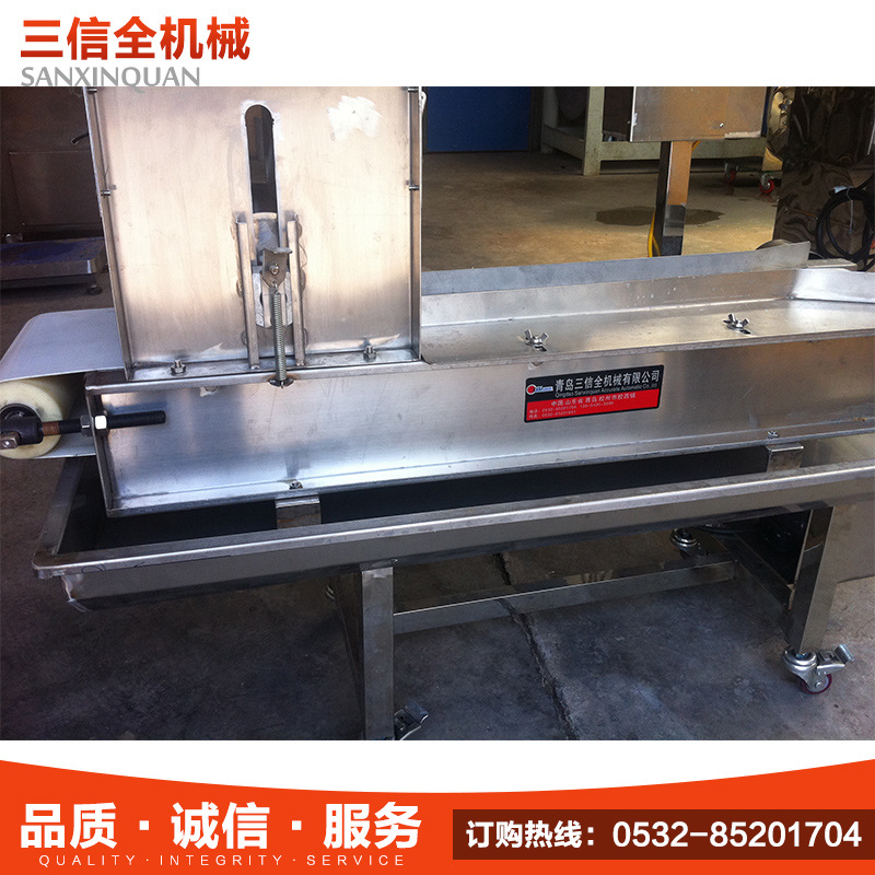 年糕切断机设备年糕机调速机输送带切断长度可调切刀切块智能数控