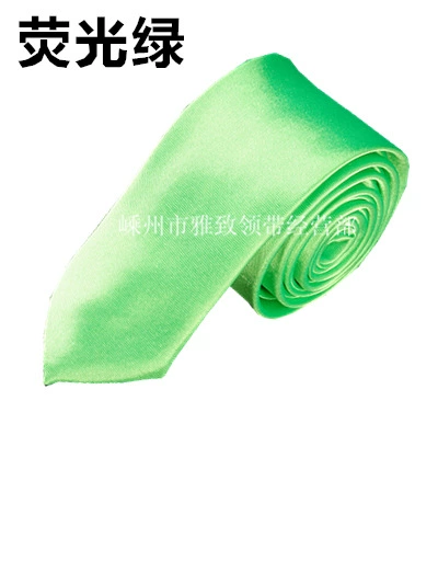 Tie (Yazhi) 8 cm Width, Handmade Business Necktie, Plain Satin Look, Multi-Color Options