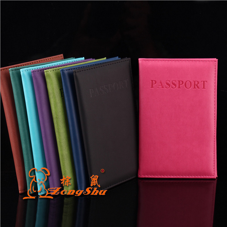 Паспорт защитный рукав В соответствии с пакет Сделать логотип реклама оптовая торговля английский кожзаменитель кожа passport тонкая модель паспорт папка пакет