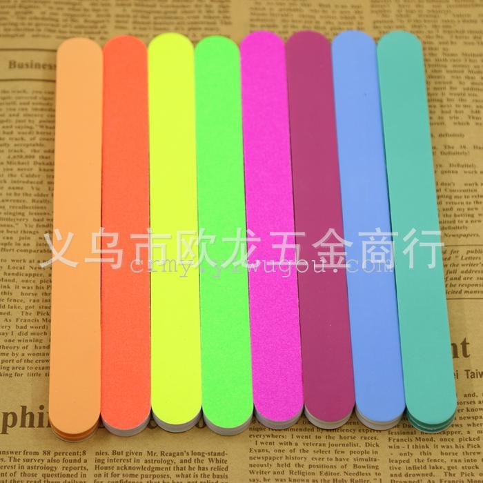 修型打磨条指甲锉搓条美甲专用打磨工具纱条不掉砂抛光搓条护甲