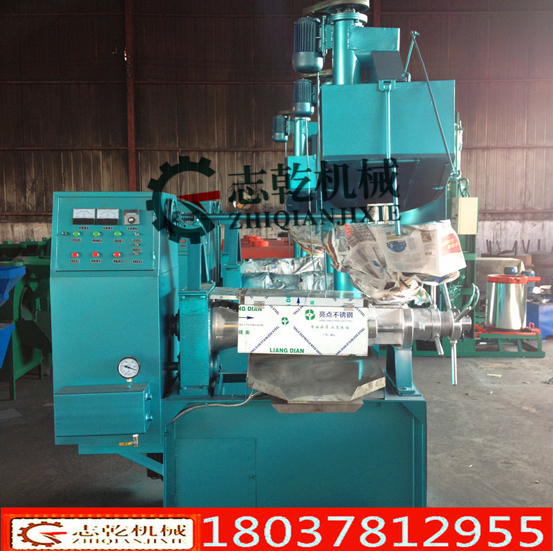 自动上料螺旋榨油机 冷热两用榨油机 大型食用油榨油