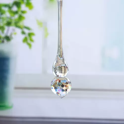 中山水晶灯饰挂件水晶珠帘吊坠婚庆酒店客厅珠圣诞树水滴玻璃挂饰