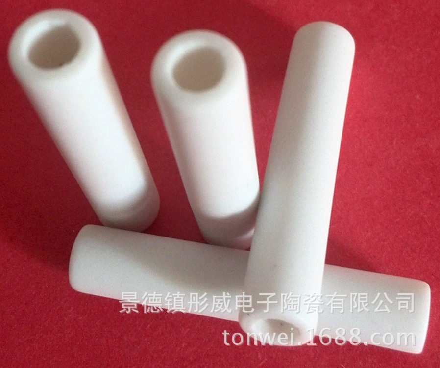 Ceramic core precision ceramic tube ceramic fuse tube fuse ceramic shell threading ceramic ring