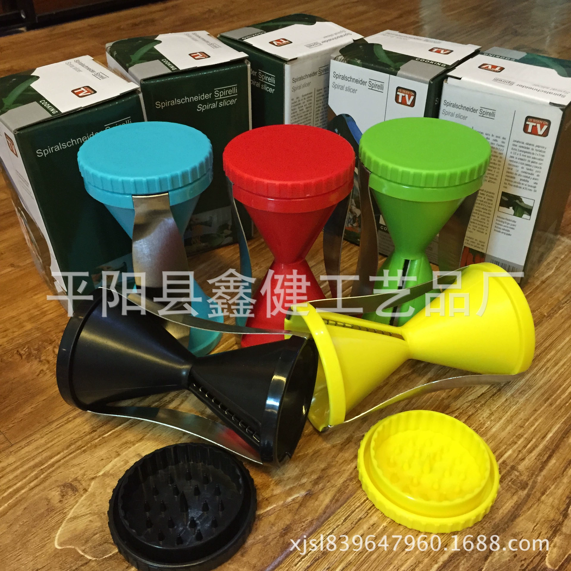 Креативная Кухня многофункциональная спиральная Воронка Шредер ручной измельчитель ТВ продукт терка