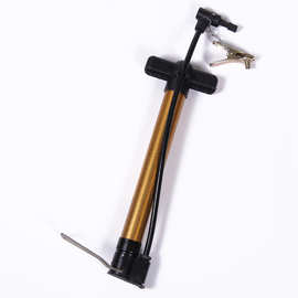 打气筒带气压表自行车家用通用新型高压电动公路车专用便携充气泵