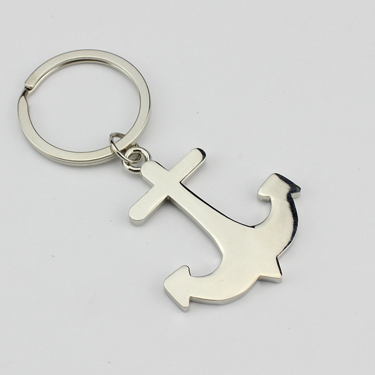 Factory wholesale keychain New pendant personalized creative keychain metal anchor metal pendant GX-339