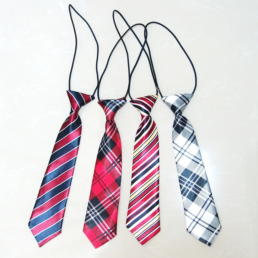 Детский галстук для выступлений, эластичная лента для детей 28 см, эластичная лента с сине-белыми полосками, нарядное платье, школьная форма