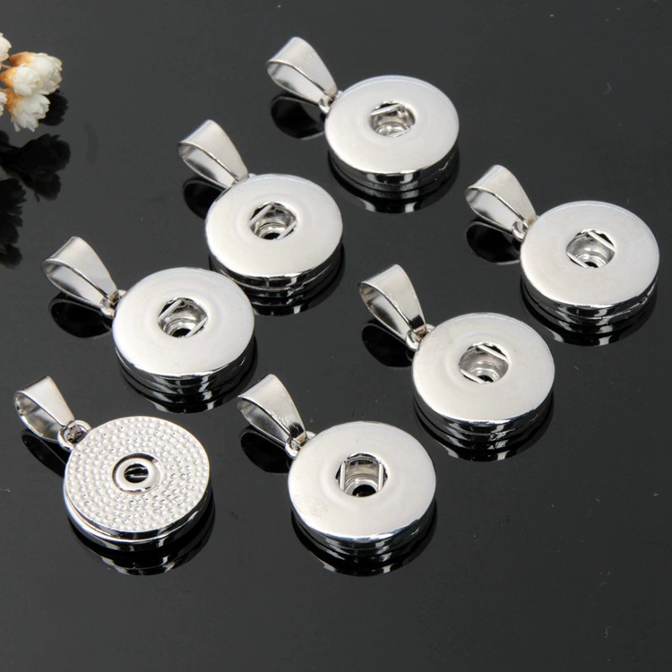 Spot 18mm12mm Single Ear Button Noosa Dested Pendant Diysnap Jewelry Accessories 002