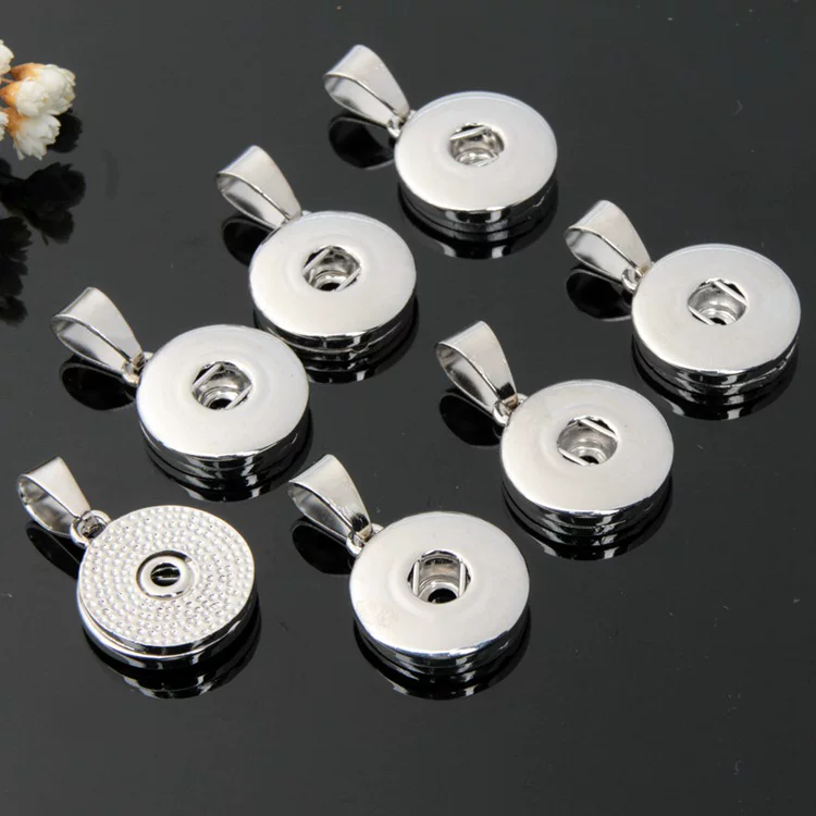 Spot 18mm12mm Single Ear Button Noosa Dested Pendant Diysnap Jewelry Accessories 002