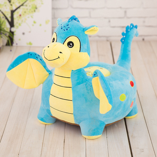 Lazy child sofa doll, dinosaur chair plush toy, animal cushion, giraffe figure, elephant