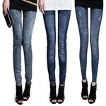 Летнее джинсовое эластичное белье для коррекции формы бедер, тонкие приталенные леггинсы, штаны