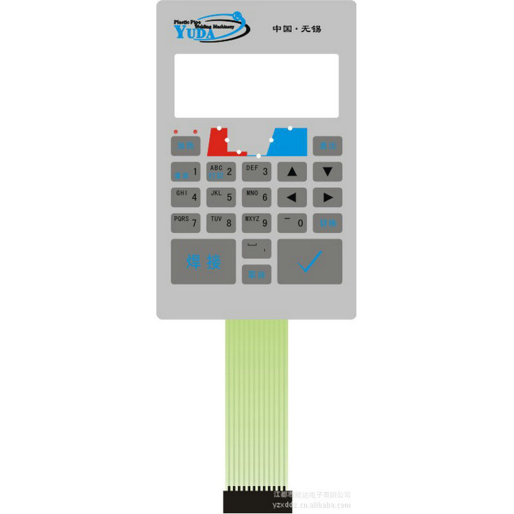 扬州防水薄膜开关 pvc仪器仪表面板 薄膜面板 薄膜开关