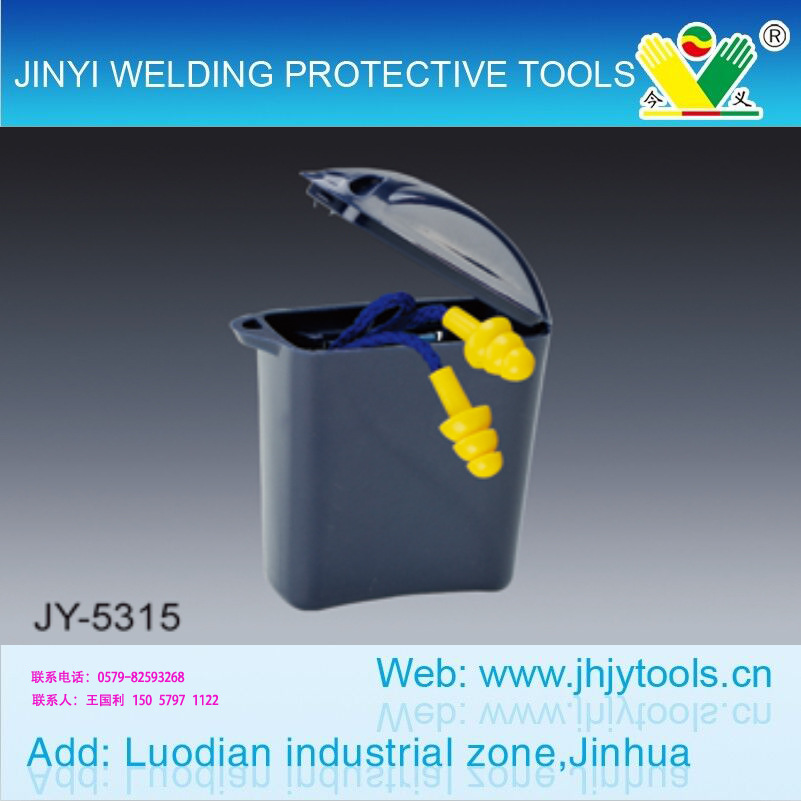 今义1271款防噪音硅胶耳塞蘑菇型耳塞带线耳塞桶型耳塞盒圣诞耳塞