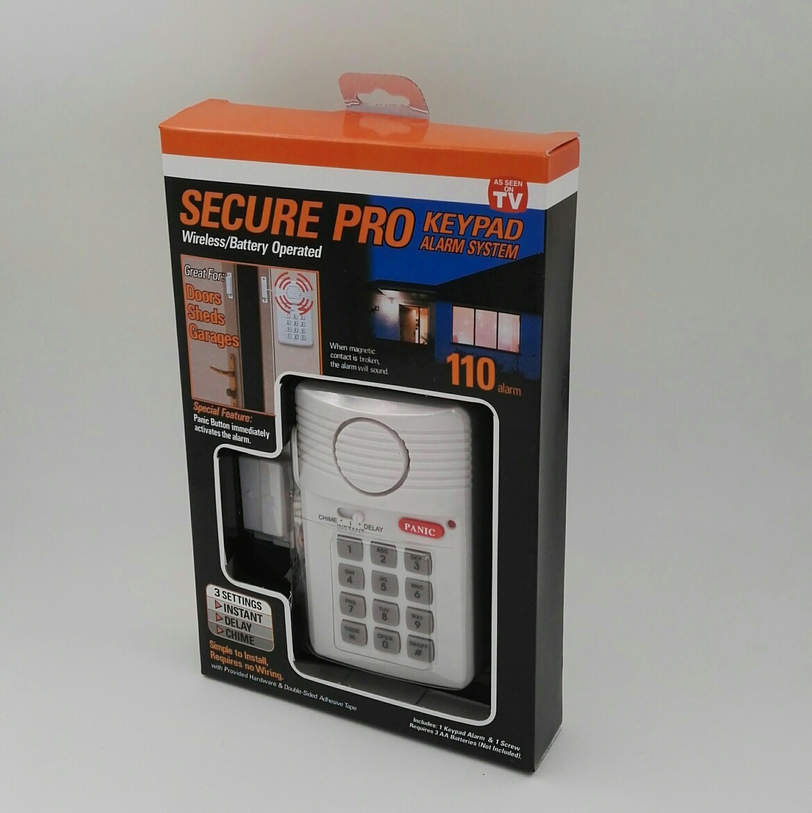 353分离式门窗防盗器密码门磁报警器窗磁TV产品